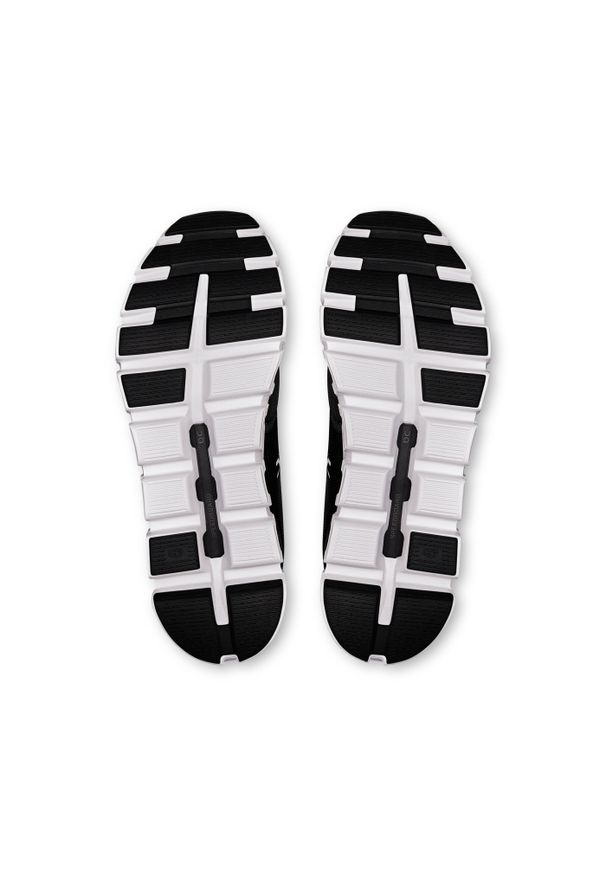 On Cloud 6 M Black | White Sneakersy męskie. Kolor: czarny