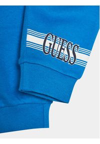 Guess Komplet bluza, body i spodnie dresowe Take Me Home Set P4RG05 KA6W0 Niebieski Regular Fit. Kolor: niebieski. Materiał: bawełna #5