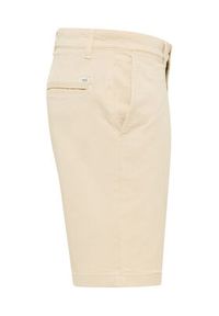 Mustang Szorty materiałowe Amsterdam 1016450 Beżowy Slim Fit. Kolor: beżowy. Materiał: bawełna #3