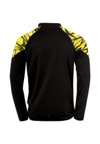 UHLSPORT - Kurtka z dresu Uhlsport Goal 25. Kolor: wielokolorowy, czarny, zielony. Materiał: dresówka. Długość rękawa: raglanowy rękaw