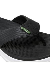 skechers - Skechers Japonki Go Consistent Sandal 229035/BLK Czarny. Kolor: czarny. Materiał: skóra