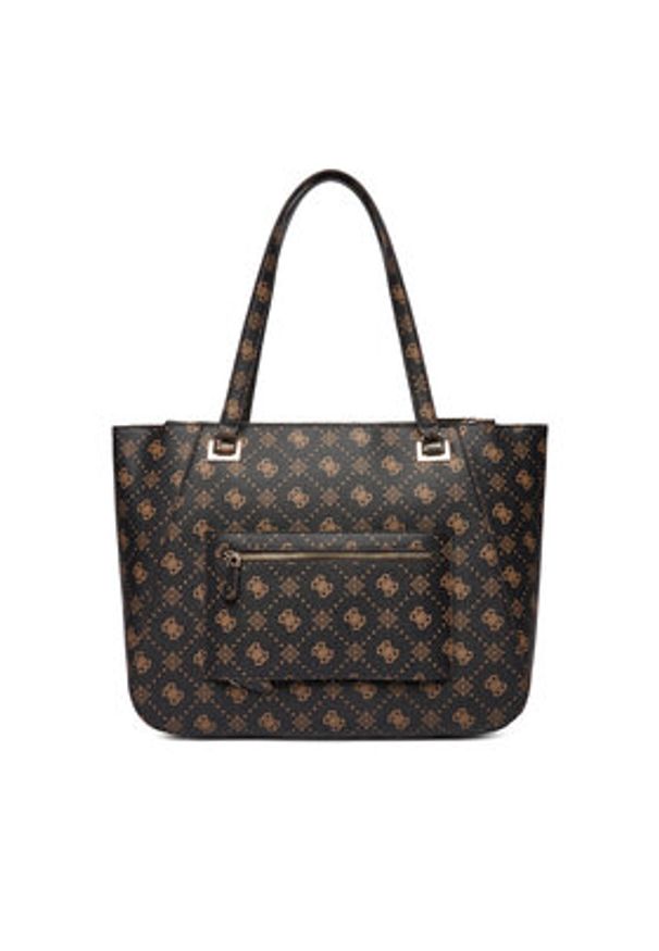 Guess Torebka Calebra Travel TWLP95 36024 Brązowy. Kolor: brązowy. Materiał: skórzane