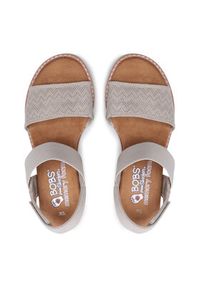 skechers - Skechers Sandały BOBS Desert Kiss 31440/OFWT Beżowy. Kolor: beżowy. Materiał: materiał #5