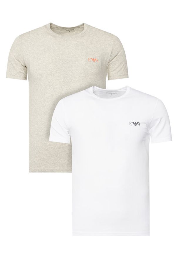 Emporio Armani Underwear Komplet t-shirtów EM001849 AF20668 M0043 Kolorowy Slim Fit. Materiał: bawełna. Wzór: kolorowy