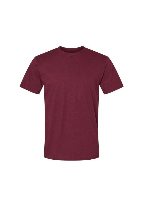 GILDAN - Koszulka Unisex Dla Dorosłych Softstyle Midweight. Kolor: czerwony, brązowy, wielokolorowy. Materiał: bawełna. Sport: turystyka piesza