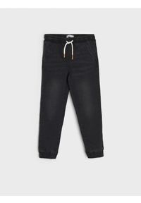 Sinsay - Jeansy jogger - czarny. Kolor: czarny #1