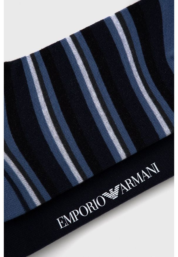 Emporio Armani Underwear - Skarpetki (2-pack). Kolor: niebieski