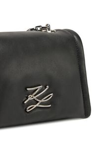 Karl Lagerfeld - KARL LAGERFELD Torebka A1W30175 Czarny. Kolor: czarny. Materiał: skórzane #4