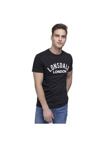 Koszulka Lonsdale Bradfield. Kolor: czarny. Materiał: bawełna #1