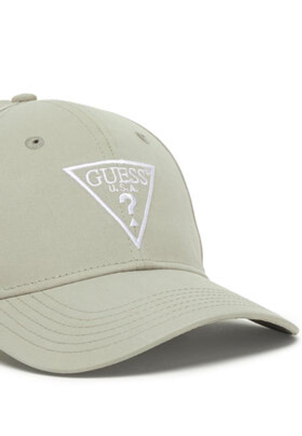 Guess Czapka z daszkiem Z4YZ00 WFKN0 Zielony. Kolor: zielony. Materiał: materiał