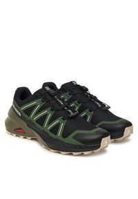 salomon - Salomon Buty do biegania Speedcross Peak L47974700 Czarny. Kolor: czarny. Materiał: materiał. Model: Salomon Speedcross