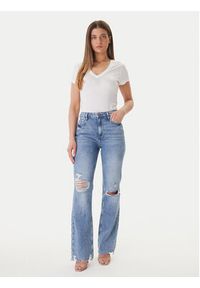 Guess T-Shirt W5GP31 KCSX2 Biały Classic Fit. Kolor: biały. Materiał: lyocell #4