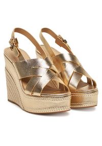 MICHAEL Michael Kors Espadryle Nora 40S5NOHS2M Złoty. Kolor: złoty. Materiał: skóra #6