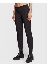 Liviana Conti Spodnie materiałowe F3SK81 Czarny Regular Fit. Kolor: czarny. Materiał: materiał, bawełna, syntetyk #1