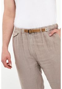 Aeronautica Militare - Spodnie męskie lniane AERONAUTICA MILITARE. Materiał: len #5