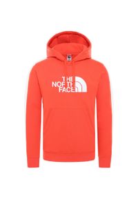 Bluza The North Face Drew Peak T0AHJYUT5. Kolor: pomarańczowy #1