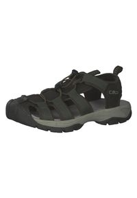 Sandały męskie, CMP Sahiph Hiking Sandal. Kolor: czarny, zielony, wielokolorowy. Materiał: guma, syntetyk, tkanina, materiał