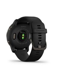 GARMIN - Garmin Venu 2 czarny. Rodzaj zegarka: smartwatch. Kolor: czarny. Styl: retro, sportowy, młodzieżowy