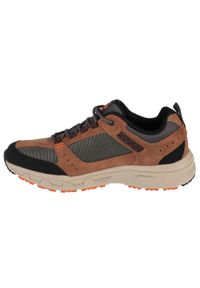 skechers - Buty do chodzenia męskie Skechers Oak Canyon. Kolor: brązowy. Sport: turystyka piesza