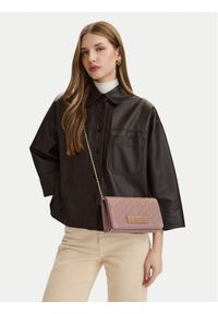Love Moschino - LOVE MOSCHINO Torebka JC4079PP0OLA0600 Różowy. Kolor: różowy. Materiał: skórzane #1