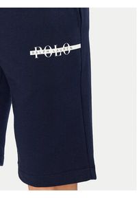 Polo Ralph Lauren Szorty sportowe 714966107003 Granatowy Regular Fit. Kolor: niebieski. Materiał: bawełna, syntetyk. Styl: sportowy