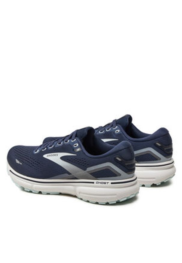 Brooks Buty do biegania Ghost 15 1203801B Granatowy. Kolor: niebieski. Materiał: materiał