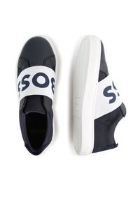 BOSS - Boss Sneakersy J50863 M Granatowy. Kolor: niebieski #3
