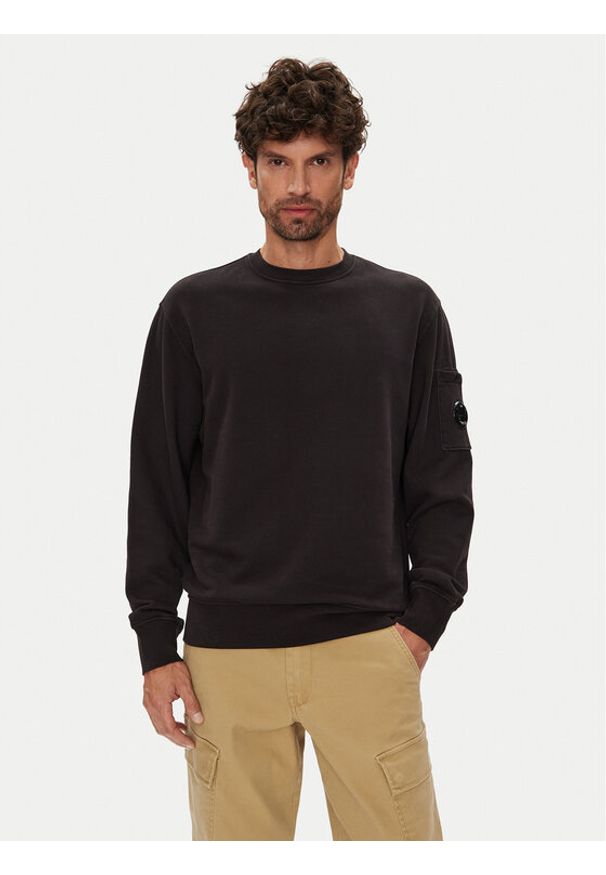 C.P. Company Bluza RFCMSS718A006372G Czarny Regular Fit. Kolor: czarny. Materiał: bawełna