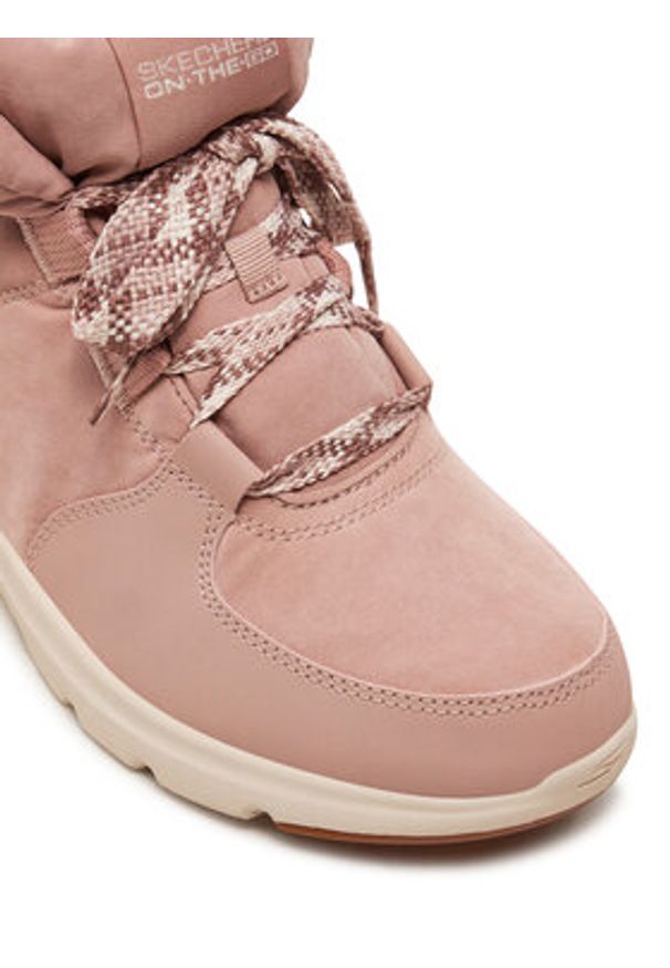 skechers - Skechers Trzewiki Glacial Ultra - Trend Up 144194 Różowy. Kolor: różowy. Materiał: materiał