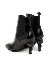 Karl Lagerfeld - KARL LAGERFELD Botki Nft Heel KL39146 Czarny. Kolor: czarny. Materiał: skóra #3