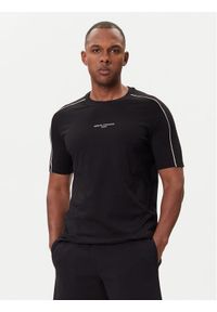 Armani Exchange T-Shirt XM001360 AF10358 UC001 Czarny Regular Fit. Kolor: czarny. Materiał: bawełna #1