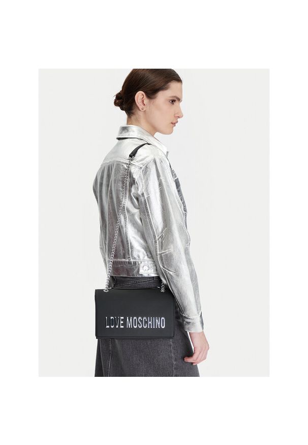 Love Moschino - Torebka LOVE MOSCHINO. Kolor: czarny