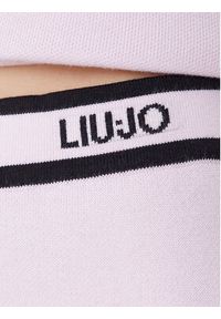 Liu Jo Sport Spodnie dzianinowe TF5252 MS59L Różowy Relaxed Fit. Kolor: różowy. Materiał: syntetyk. Styl: sportowy #8