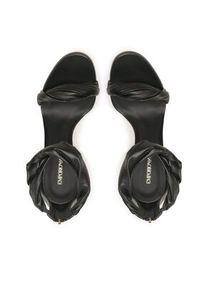 Emporio Armani Sandały X3P811 XF271 00002 Czarny. Kolor: czarny. Materiał: skóra #5
