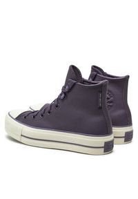 Converse Trampki Chuck Taylor All Star Lift Platform Hi A11159C 501 Fioletowy. Kolor: fioletowy. Materiał: materiał. Obcas: na platformie #5