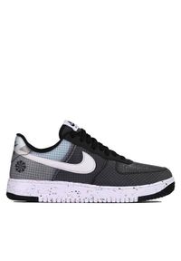 Buty do chodzenia męskie Nike Air Force 1. Zapięcie: sznurówki. Kolor: czarny. Materiał: materiał, syntetyk. Szerokość cholewki: normalna. Model: Nike Air Force. Sport: turystyka piesza #1