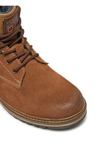 Bugatti Trapery 325A0Q Brązowy. Kolor: brązowy. Materiał: nubuk, skóra #3