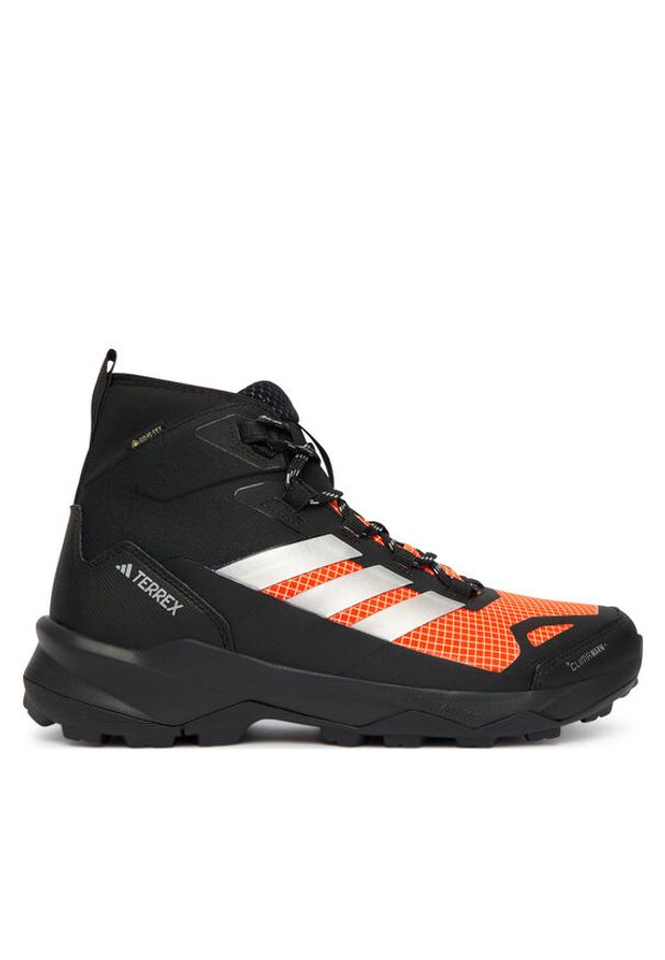 Adidas - adidas Trekkingi Terrex Skychaser AX5 Mid GORE-TEX CLIMAWARM+ Hiking JS3002 Pomarańczowy. Kolor: pomarańczowy. Materiał: materiał. Technologia: ClimaWarm (Adidas). Model: Adidas Terrex. Sport: turystyka piesza