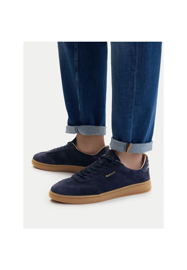 GANT - Sneakersy Gant. Kolor: niebieski