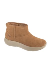 skechers - Buty zimowe damskie, Slip-Ins: On-The-GO Encore - Blair. Kolor: brązowy. Sezon: zima #1