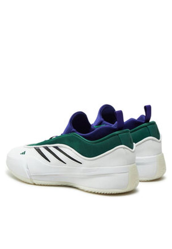Adidas - adidas Buty do koszykówki Dame 9 IG6603 Biały. Kolor: biały. Materiał: materiał. Sport: koszykówka
