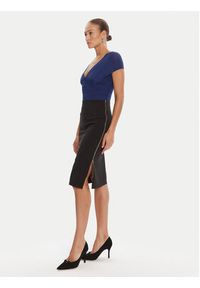 Rinascimento Spódnica ołówkowa CFC0125230003 Czarny Slim Fit. Kolor: czarny. Materiał: syntetyk #3