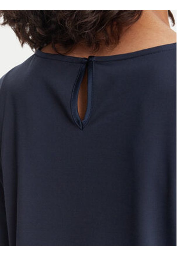 Weekend Max Mara Bluzka Gilbert 2625946041 Granatowy Regular Fit. Kolor: niebieski. Materiał: syntetyk