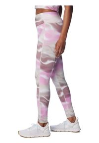 columbia - legginsy damskie Columbia Boundless Trek Legging. Kolor: różowy. Materiał: elastan, poliester