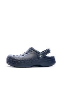 Buty do chodzenia męskie Crocs Baya Lined Clog. Kolor: niebieski. Materiał: materiał, syntetyk