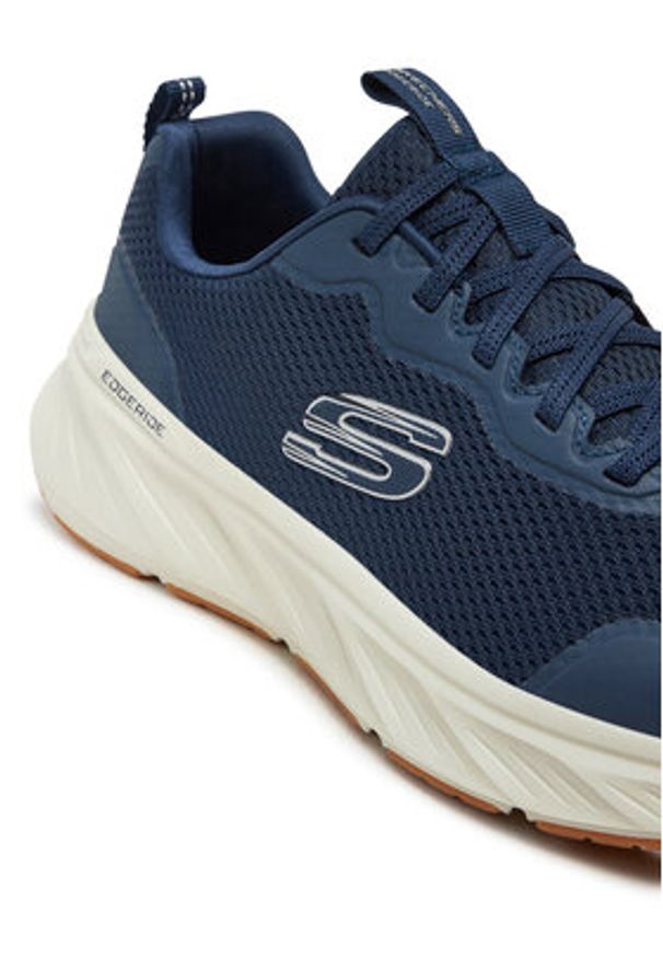 skechers - Skechers Sneakersy Edgeride - Rekze 232835 Granatowy. Kolor: niebieski. Materiał: materiał, mesh