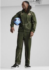 Puma - Męskie spodnie dresowe ftblSTATEMENT Manchester City PUMA. Kolor: różowy. Materiał: dresówka