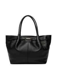 BOSS Torebka Helya Tote 50557977 Czarny. Kolor: czarny. Materiał: skórzane #1