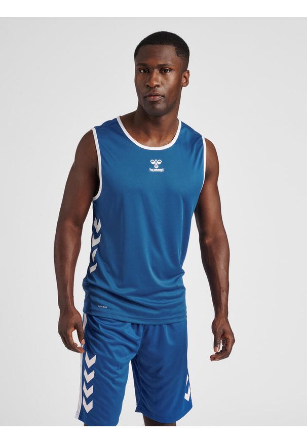 Koszulki do koszykówki Hummel hmlcore xk. Kolor: niebieski. Sport: koszykówka