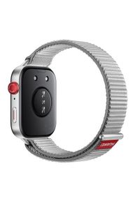HUAWEI - Smartwatch Huawei Watch Fit 3 Szary nylonowy. Rodzaj zegarka: smartwatch. Kolor: szary. Materiał: nylon. Styl: elegancki, wakacyjny, sportowy #5